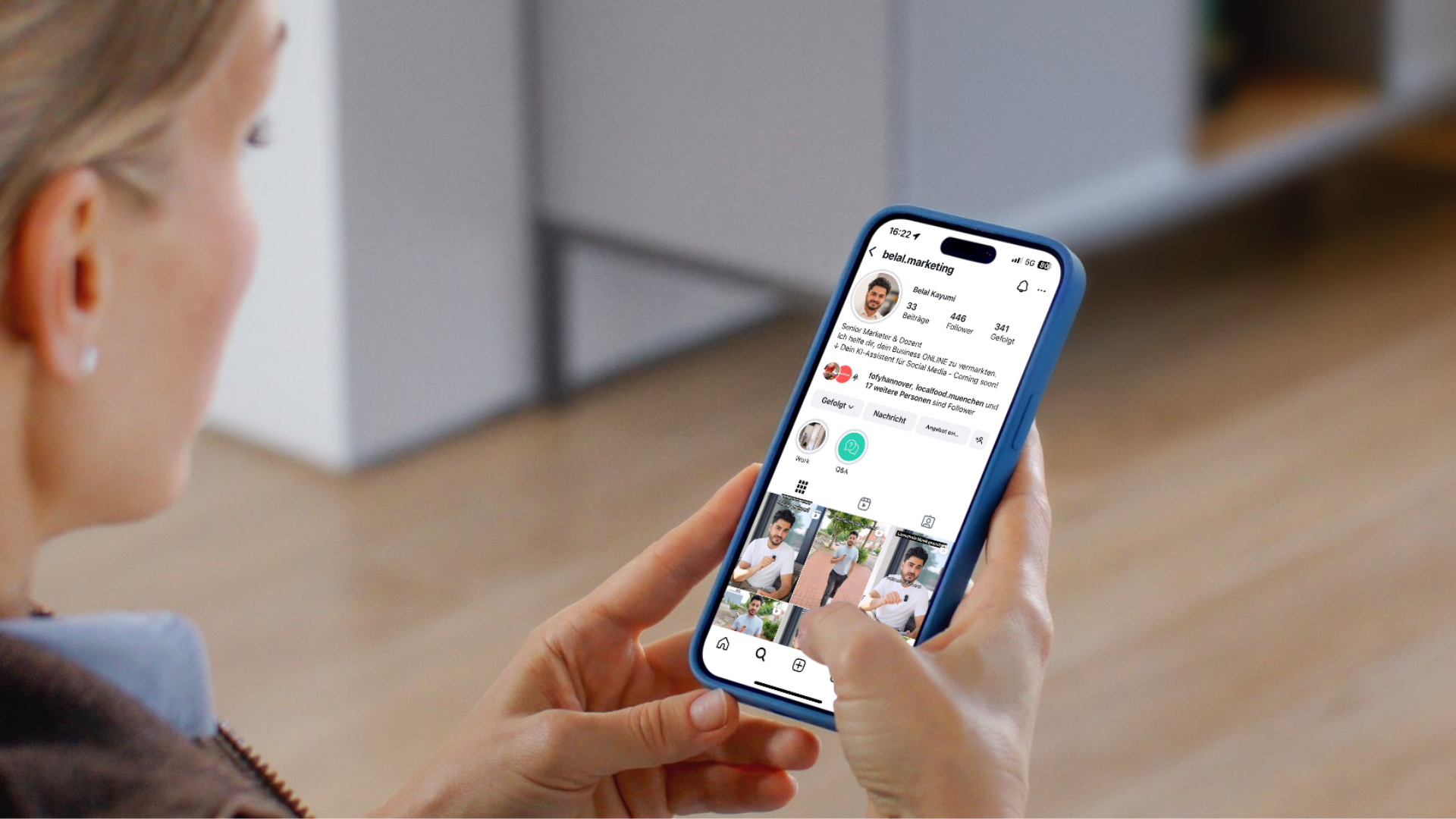 Instagram Bio Vorlage